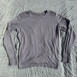 Lululemon Back to Balance Long Sleeve Sweater in
Iced Iris